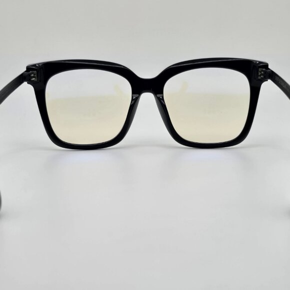 Diff Eyewear Bella Black Frame Blue Light Blocking Lens Oversized Glasses 56mm - Picture 7 of 16